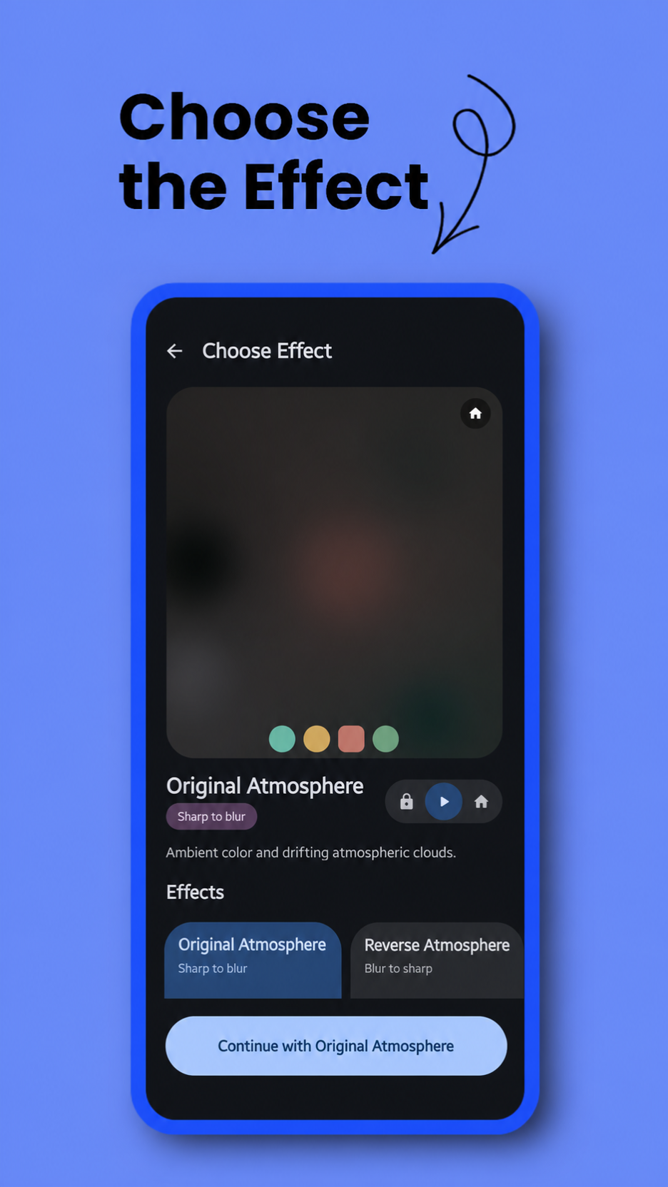 Atmo Engine wallpaper dashboard